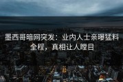 墨西哥暗网突发：业内人士亲曝猛料全程，真相让人瞠目